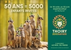 #B1# -  Jardins de Thoiry - 50 ans = 5000 enfants invités - 2018