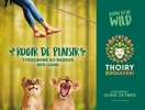 #B9# -  Jardins de Thoiry - Born to be wild, Rugir de plaisir, tyrolienne au-dessus des lions - 2018