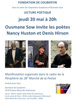  Lecture po�tique, Ousmane Sow invite les po�tes Nancy Huston et Denis Hirson - 2010