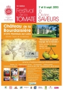 #C8# -  Jardin et conservatoire du chÃ¢teau de la BourdaisiÃ¨re - Festival de la tomate & des saveurs, 15e édition - 2013