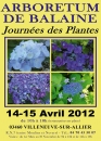#A277# -  Arboretum de Balaine - Journées des plantes - 2012