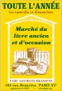 #A258# -  Parc Georges Brassens - Marché du livre ancien et d'occasion - 2011