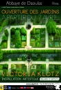 #A67# -  Parc et jardins de l'abbaye de Daoulas - Victoria Klotz, installation artistique, regard d'artiste - 2012